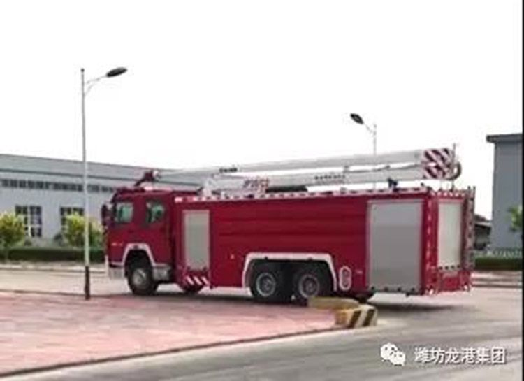 Longgang inorganic silicon Co., Ltd. carries out fire drill with Changyi public security fire brigade.